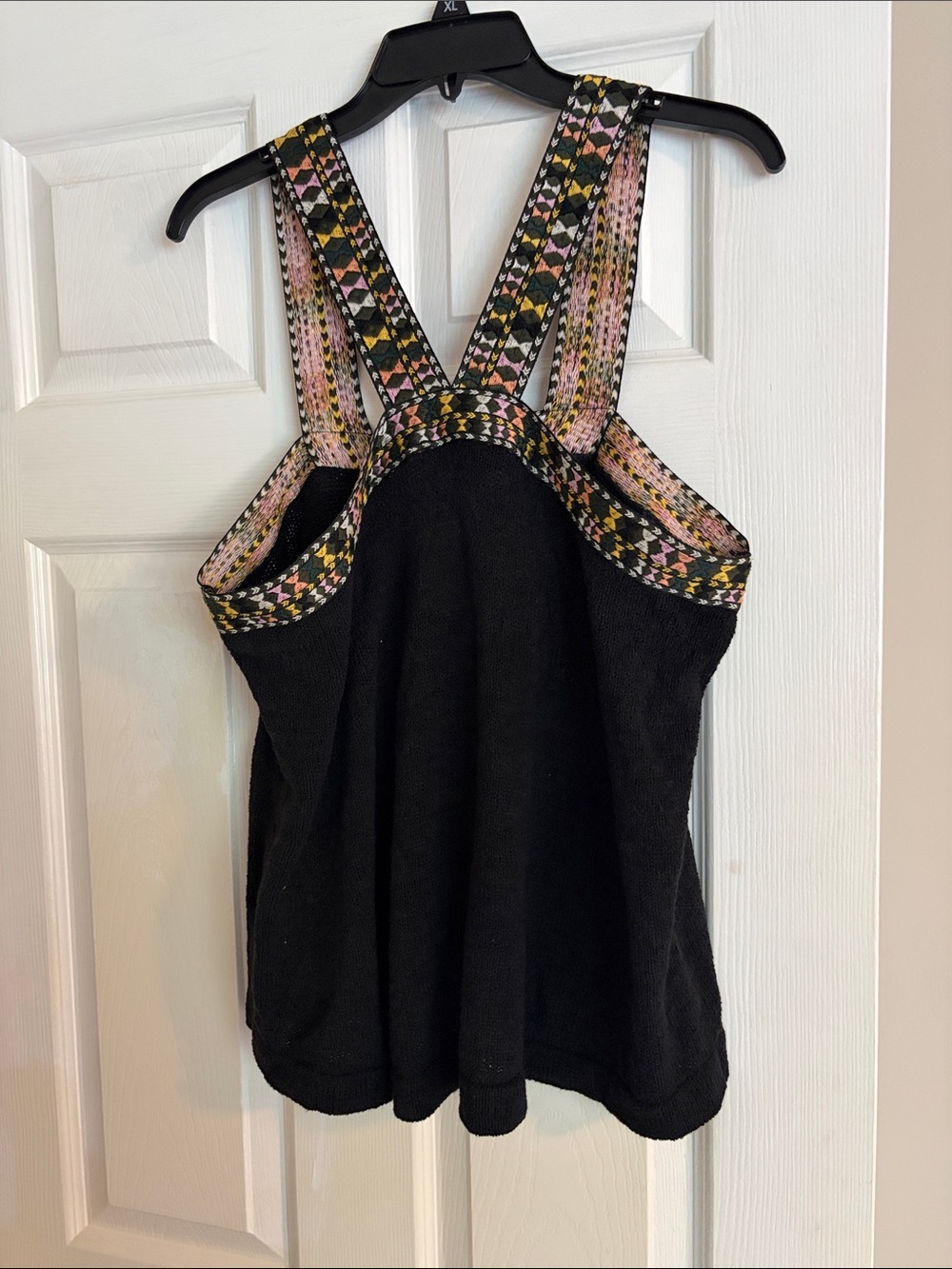 Madewell embroidered swing sweater tank Women’s size xl